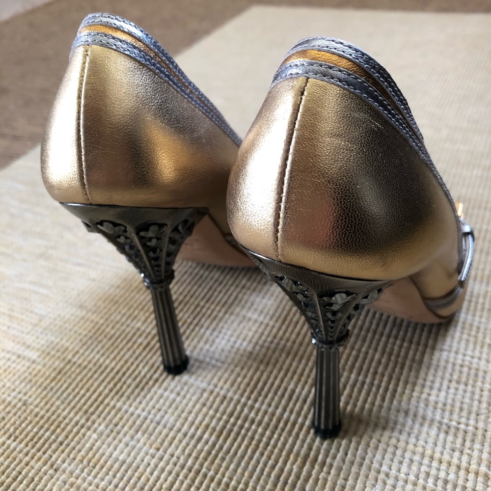 Prada vintage crystal heels size 6 - Picture 4 of 13
